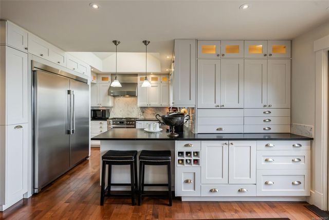 Kitchen Bench View at 997 Dickinson Way, French Creek, Parksville/Qualicum