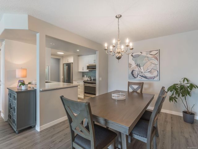 Kitchen and Dining Area at 404 - 3555 Outrigger Road, Nanoose, Parksville/Qualicum Kitchen and Dining Area at 404 - 3555 Outrigger Road, Nanoose, Parksville/Qualicum