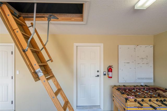 Attic Access at 978 Cantebury Place, Qualicum Beach, Parksville/Qualicum