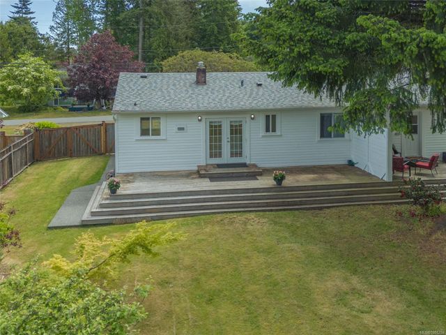 Rear Exterior View at 6973 Jacks Road, Lower Lantzville, Nanaimo