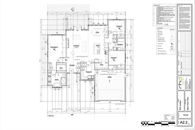 Proposed House Plans at 476 Dogleg Close, Qualicum Beach, Parksville/Qualicum