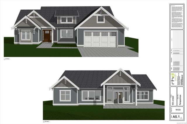 Proposed House Design at 476 Dogleg Close, Qualicum Beach, Parksville/Qualicum