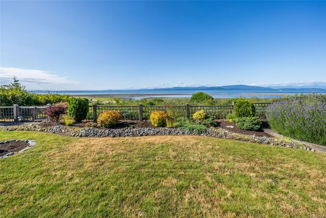 Garden and Waterfront at 1489 Admiral Tryon Boulevard, French Creek, Parksville/Qualicum