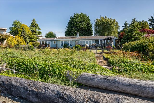 Exterior from Beach at 1489 Admiral Tryon Boulevard, French Creek, Parksville/Qualicum