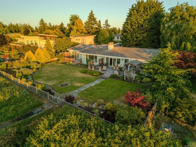 Exterior Aerial View at 1489 Admiral Tryon Boulevard, French Creek, Parksville/Qualicum
