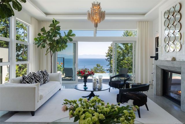 Ocean View Living Area at 2080 Rolston Place, Nanoose, Parksville/Qualicum