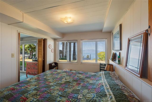 Bedroom with Ocean Views at 1558 Haida Way, Nanoose, Parksville/Qualicum