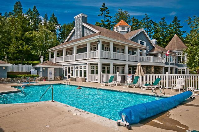 Pool and Clubhouse at 1358 Saturna Drive, Craig Bay (Parksville), Parksville/Qualicum