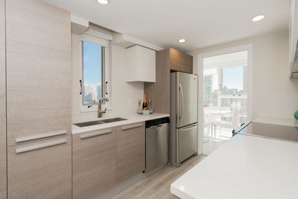 Kitchen at #1503 - 1323 Homer Street, Yaletown, Vancouver West