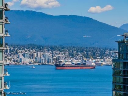 Water View at 2106 - 1211 Melville Street, Vancouver West