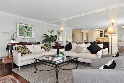 Living Room at 603 - 150 24th, Dundarave, West Vancouver Living Room at 603 - 150 24th, Dundarave, West Vancouver