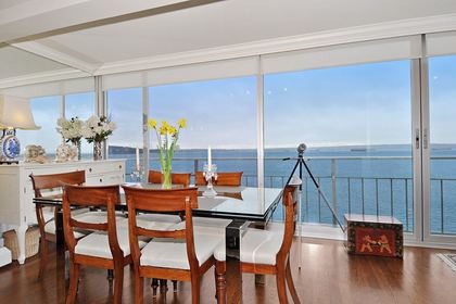 Dining Room at 603 - 150 24th, Dundarave, West Vancouver Dining Room at 603 - 150 24th, Dundarave, West Vancouver
