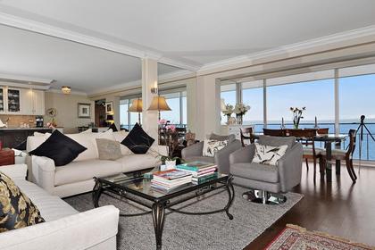 Living Room at 603 - 150 24th, Dundarave, West Vancouver Living Room at 603 - 150 24th, Dundarave, West Vancouver