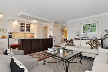 Living Room at 603 - 150 24th, Dundarave, West Vancouver Living Room at 603 - 150 24th, Dundarave, West Vancouver