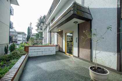 Building Entrance at 301 - 143 E 19th, Central Lonsdale, North Vancouver