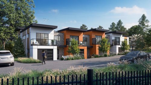Exterior 2, Paragon Parc at 4253 Dieppe Road, High Quadra, Saanich East