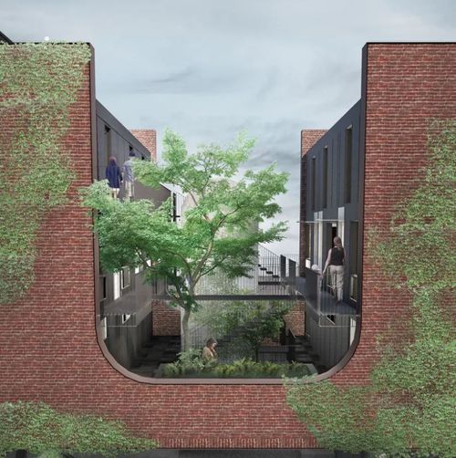 Exterior 2, , Rotunda at 430 Powell Street, James Bay, Victoria