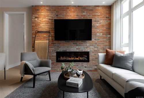 Fireplace at 429 Lampson Street, Esquimalt