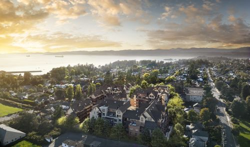 oakwoods-aerial-rendering-by-aragon at 429 Lampson Street, Esquimalt