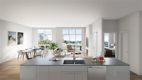 Kitchen/Dining Area - Westbay Quay - Sapphire at 470 Head Street, Esquimalt