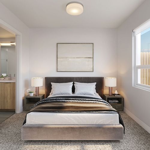 Bedroom, 757 At The RailYards at 757 Tyee Road, Victoria West