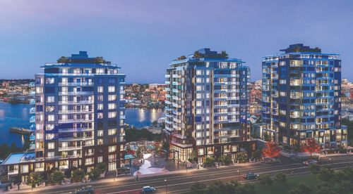 Dockside Green Community at 363 Tyee Road, Victoria West