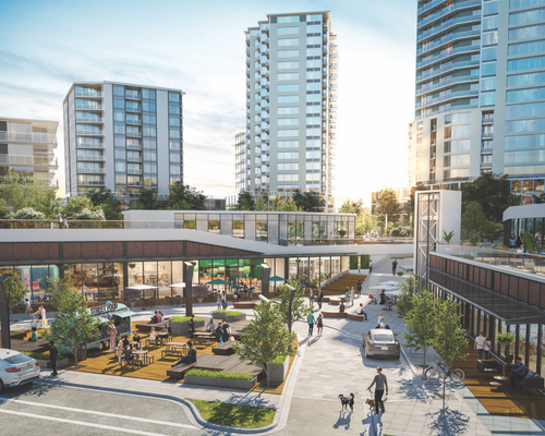 Dockside Green Community Area at 363 Tyee Road, Victoria West