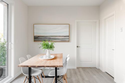 Pacific Trilogy - Dining Area at 813-817 Orono Avenue, Langford