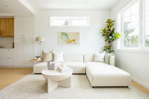 Living Room  at 3421 Harriet Road, Saanich West