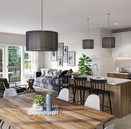 Dining, Kitchen, and Living Area Feature at 1271 Centauri Drive, Langford