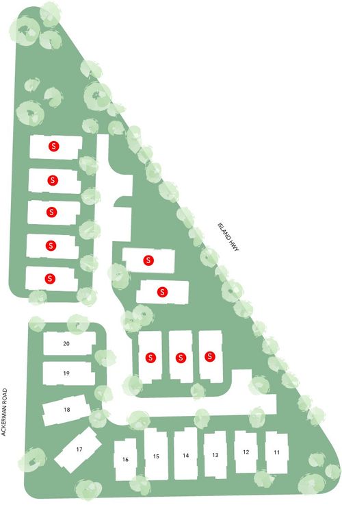 Site Plan at 846 Ackerman Road, French Creek, Parksville/Qualicum
