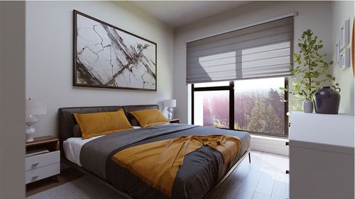 Master Bedroom - Floor Plan C at 530 Goldstream Avenue, Goldstream, Langford