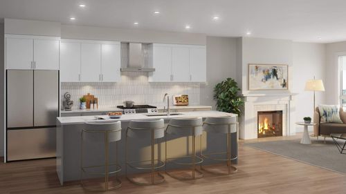 Atlas Townhomes - Kitchen at 1422 Atlas Drive, Langford