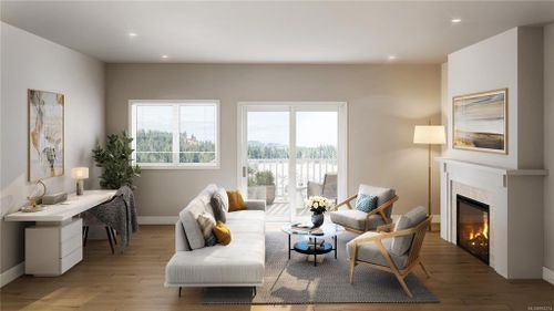 Atlas Townhomes - Living Room at 1422 Atlas Drive, Langford
