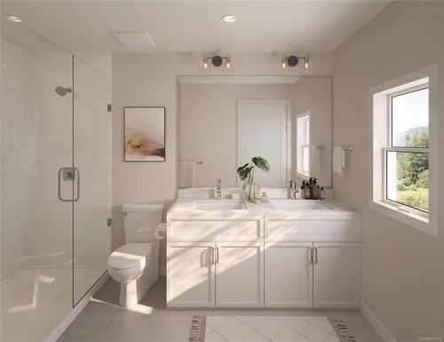 Ledgestone Crescent Homes - Ensuite at 1422 Atlas Drive, Langford