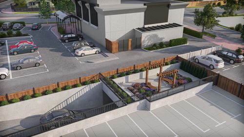 Aerial Rendering 1 at 2770 Winster Road, Langford Proper, Langford