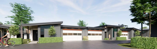 Triplex Exterior at 3638 Restoration Way, Colwood