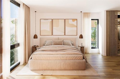 Bedroom at 4128 Glanford Avenue, Saanich West