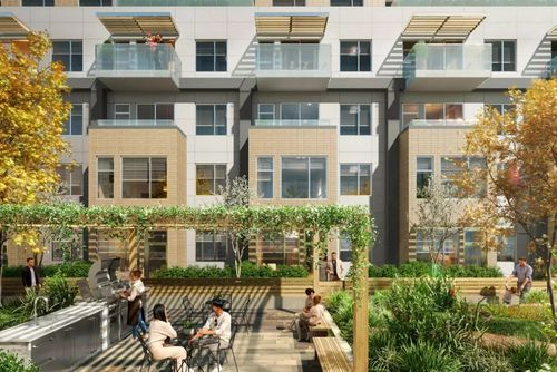 Courtyard at 3982 Gordon Head Road, Victoria