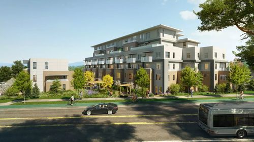 Elevation at 3982 Gordon Head Road, Victoria