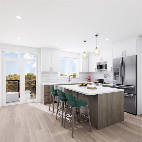 kitchen at 3208 Happy Valley Road, Langford