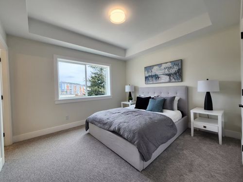 Coastwoods Townhomes | Bedroom at 493 Delora Drive, Colwood
