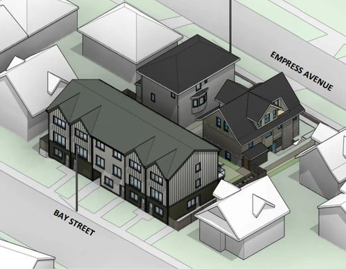 1026 Empress Avenue Townhomes | Victoria New Homes Group at 1026 Empress Avenue, Victoria