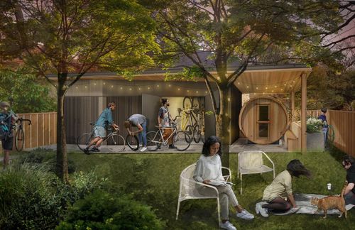 adanac-backyardrenderingr31 at 1721 Adanac Street, Victoria