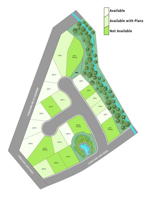 Stanley Creek | Victoria New Homes Group at 219 Cowichan Lake Road, Other Boards