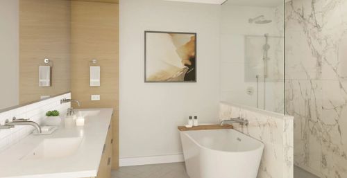 Bathroom, The Redfern at 1920 Oak Bay Avenue, Victoria