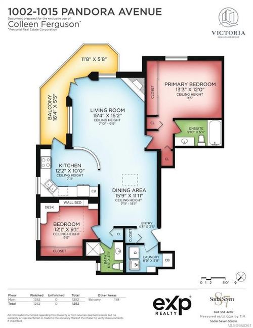 1002 - 1015 Pandora Ave Victoria BC V8V 3P6 at 1002 - 1015 Pandora Avenue, Downtown, Victoria