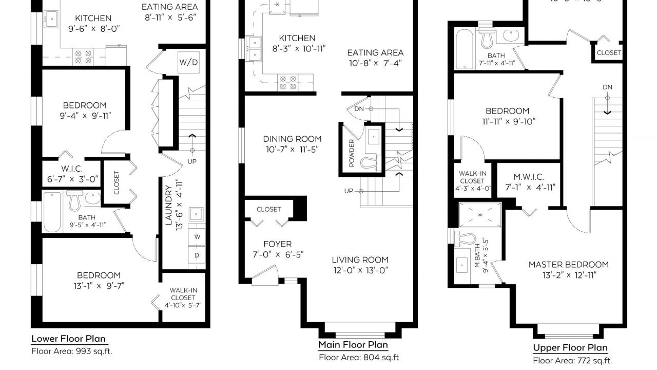 Detailed Floor Plans