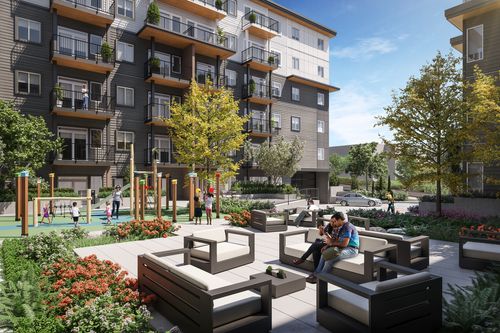 Sol by Adera Courtyard at 724 Como Lake Avenue, Burquitlam, Coquitlam Sol by Adera Courtyard at 724 Como Lake Avenue, Burquitlam, Coquitlam