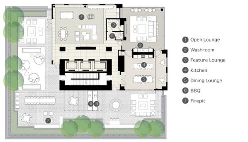 Band by Townline Penthouse Amenities at 668 Whiting Way, Burquitlam, Coquitlam